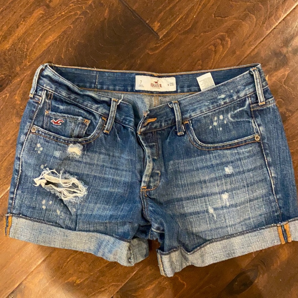 Hollister jeans denim shorts